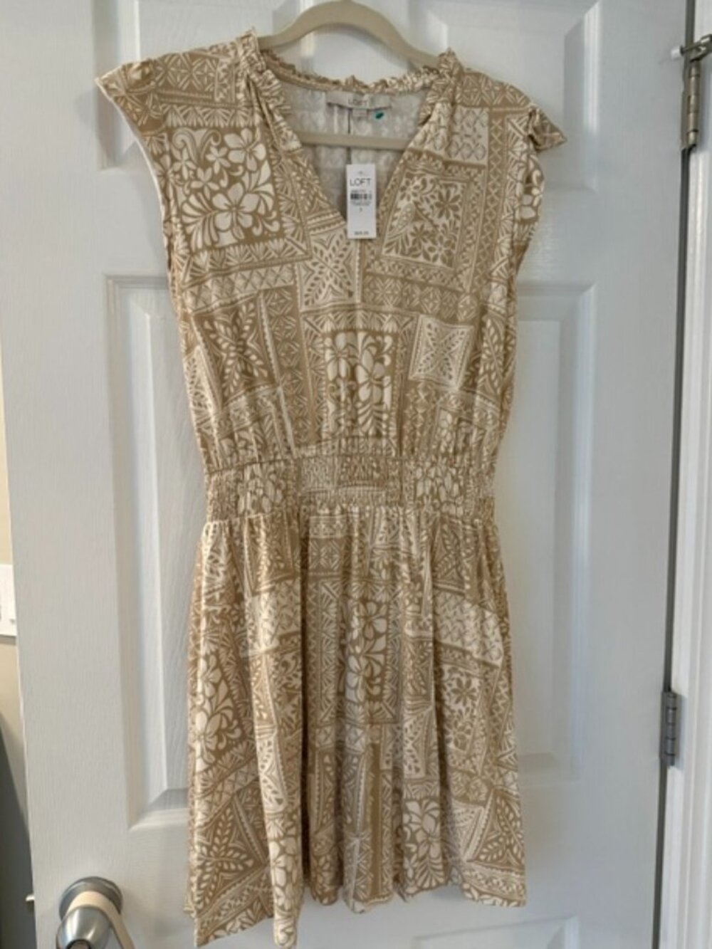 (2 for $25) LOFT Print Dress - Small - NWT